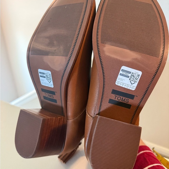 TOM'S Carpe Diem leather woman’s Boots Size 10 - Picture 3 of 8